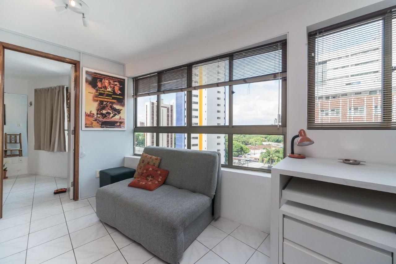 PBO902 Ótimo Flat no Bairro da Jaqueira em Recife para até 3 pessoas, o bairro mais verde da cidade Exterior foto